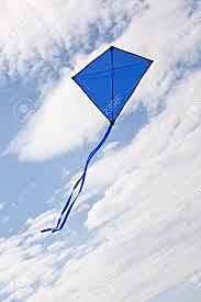 flying a kite