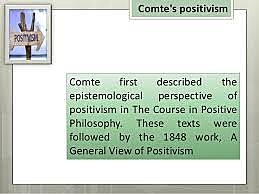 Auguste Comte (1798-1857)