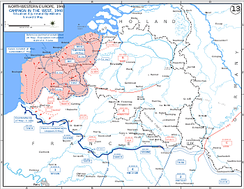 Битва за территорию Бенилюкса