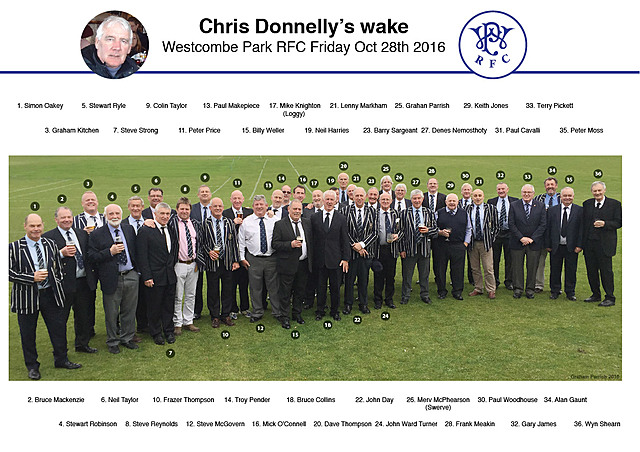 Chris Donnelly funeral and wake Oct 28 2016