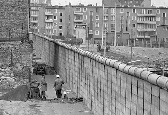 Berlin Wall built