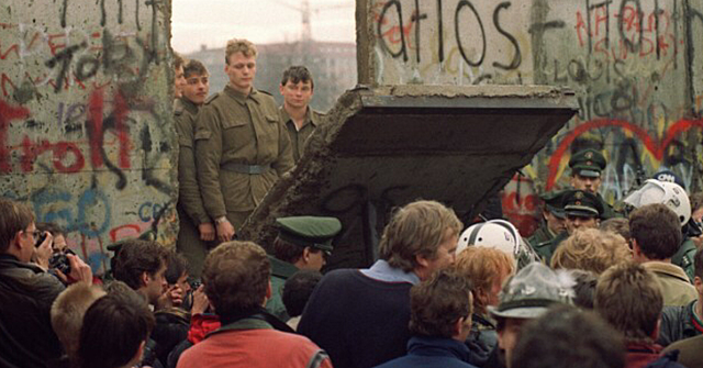 Berlin Wall taken down