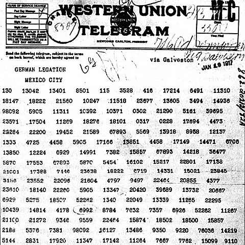 The Zimmerman Telegraph was created
