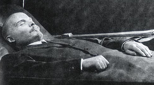 Lenin dies