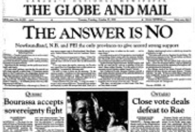 Referendum on Charlottetown accord