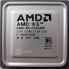 AMD K6, K6-2 y K6-III