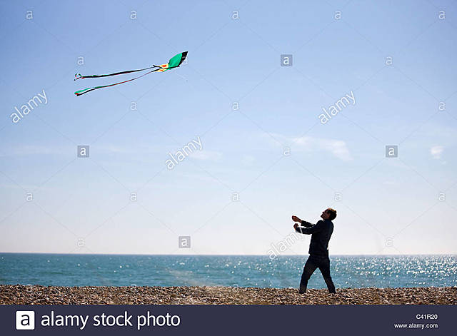 Amir runs a kite for Sohrab. Sohrab Speaks for the first time in a year.