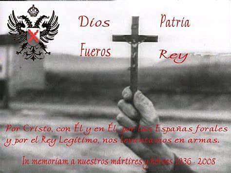 Ideologia del carlisme: “Dios, patria, Rey y fueros”