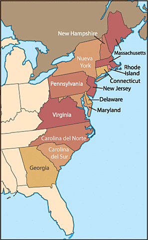 William Penn funda Pensilvania.