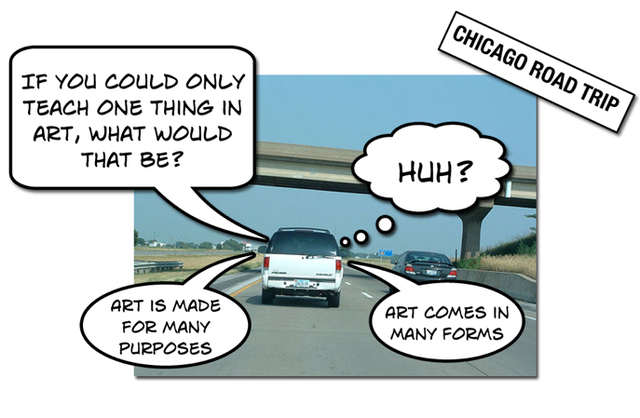 Road Trip to  First NAEA Convention