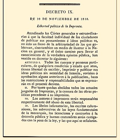 Libertad de imprenta