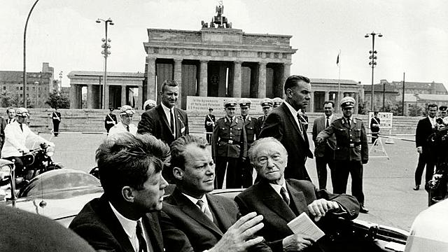 John Fitzgerald Kennedy visita Berlino