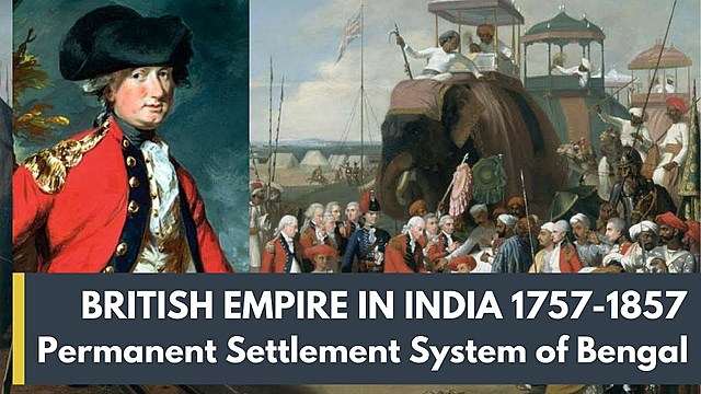 The British begin taking more control of India. They employ Sepoys in the British Army and pass the Permanent Settling Act. It was a land tax on all Indian landowners, and it was so high that most Indians could not afford to pay it.