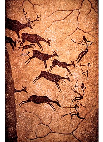 Rock Painting during Mesolithic Era