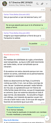 Rosalía se manifiesta a favor de la actuación con la USC