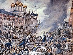 Plague Riots in Moscow