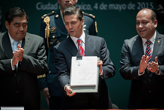 2015 se promulgó la Ley General de Transparencia y Acceso a la Información Pública.