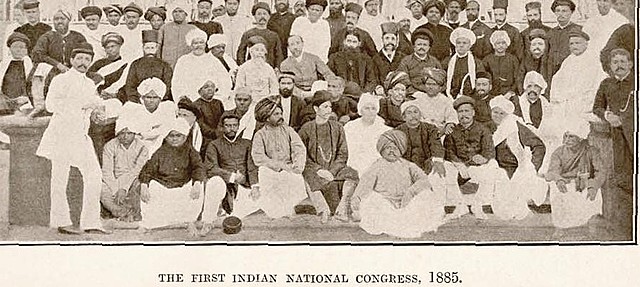 The Indian National Congress is created for Indians to have representatives in British councils. It is led by Jawaharlal Nehru.