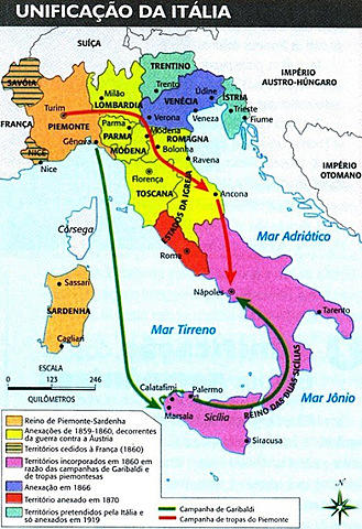 Unificação Italiana (Q6-2017)