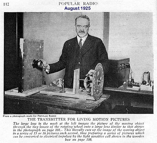 télévision mécanique prototype