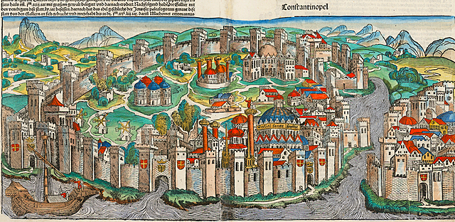 Trasllat de la capital de l'imperi a Constantinoble