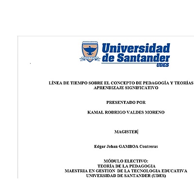 Timeline: Línea de Tiempo sobre el concepto de pedagogía y teorías del aprendizaje significativo