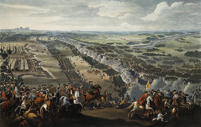 Battle of Poltava in Ukraine.