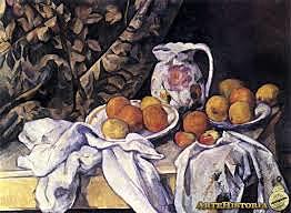 "Bodegón con cortina"