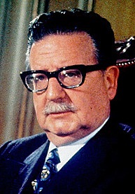 Golpe de estado militar a Salvador Allende en Chile apoyado por la CIA