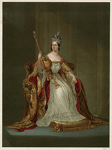 Victoria becomes the queen of England.