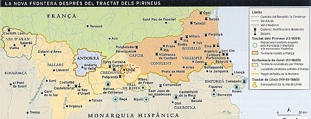Pau entre França i Espanya (Tractat dels Pirineus)