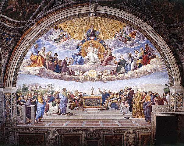 Creation of The Dispytation of the Sacrament