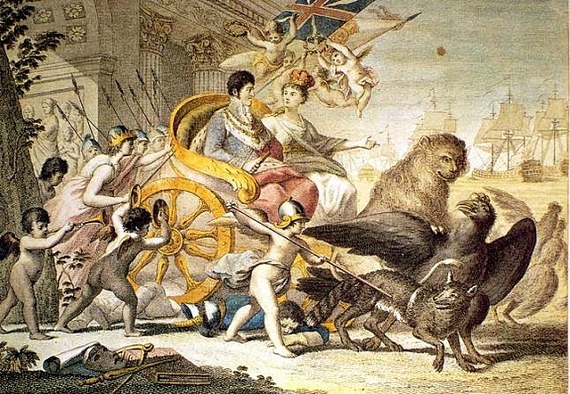 Entrada de Fernando VII a España