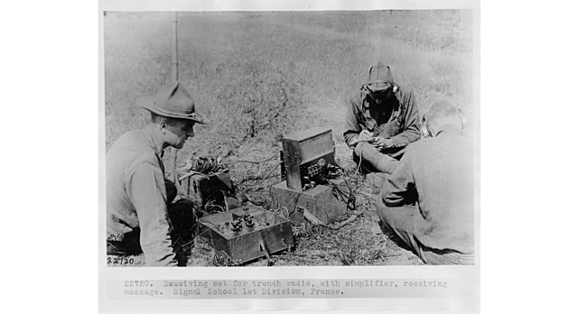 LeRoy started trench radio