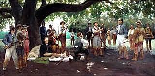 Capture of Santa Anna.