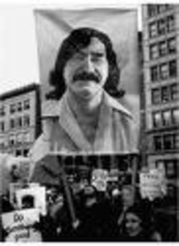 Protesters from the AIM take over the reservation at Wounded Knee