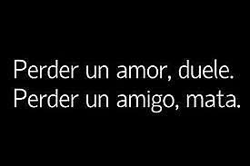 Perder un amigo