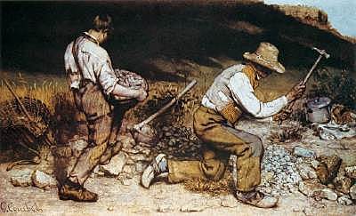 Gustave Courbet, The Stonebreakers,(Realism)