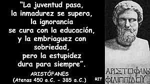 Aristófanes (450-385 a. C.).