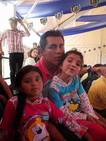 primer evento con mis hijas