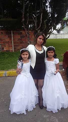 primera comunion de mis hijas