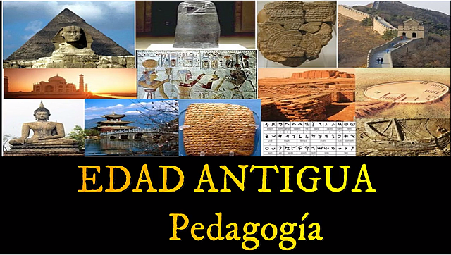 Pedagogía en la edad antigua 4000 a. C -476