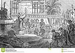 1820 First offical Catholic priests arrive.