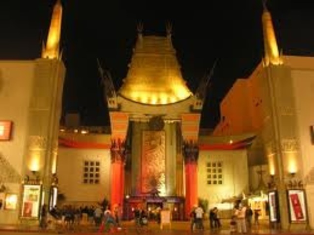 L.A. Photo Shoot; Grauman's Chinese Theater.