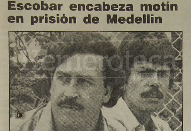 La fuga de Pablo escobar