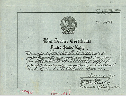 Longshaw Kraus Porritt Serves in the U.S Navy