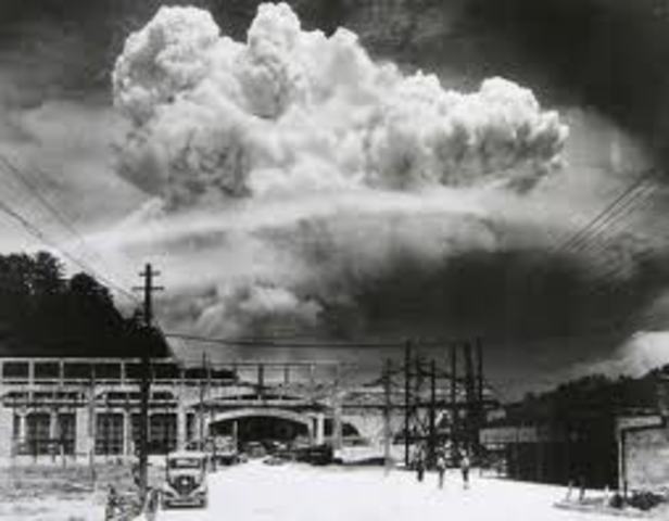 The first atomic bomb dropped on Japan