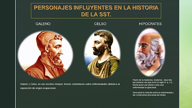 PERSONAJES EN LA HISTORIA Y EVOLUCIÓN DE LA SEGURIDAD Y SALUD EN EL TRABAJO EN EL MUNDO