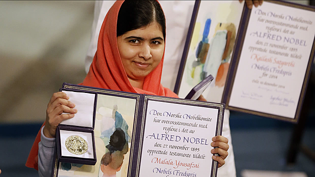 Malala Wins Nobel Peace Prize