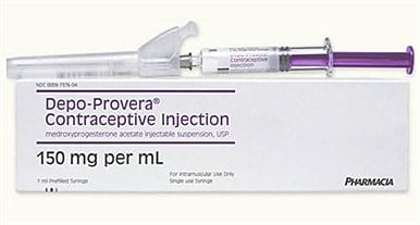 DMPA — acetato de medroxiprogesterona de depósito